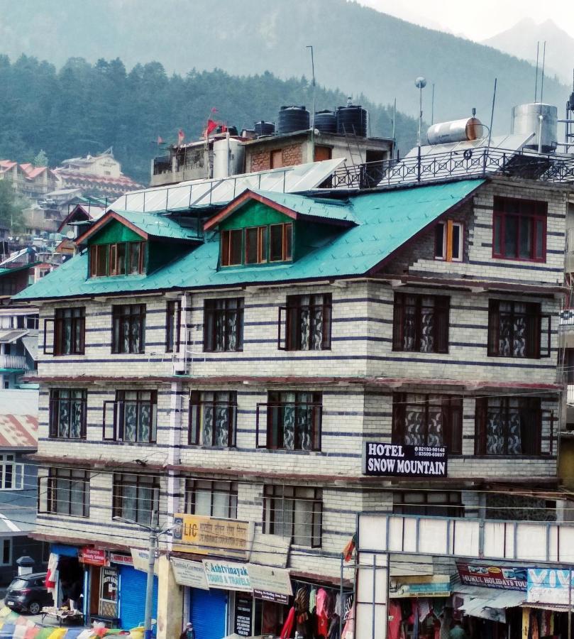 Hotel Snow Mountain Mall Road Manāli Exteriér fotografie